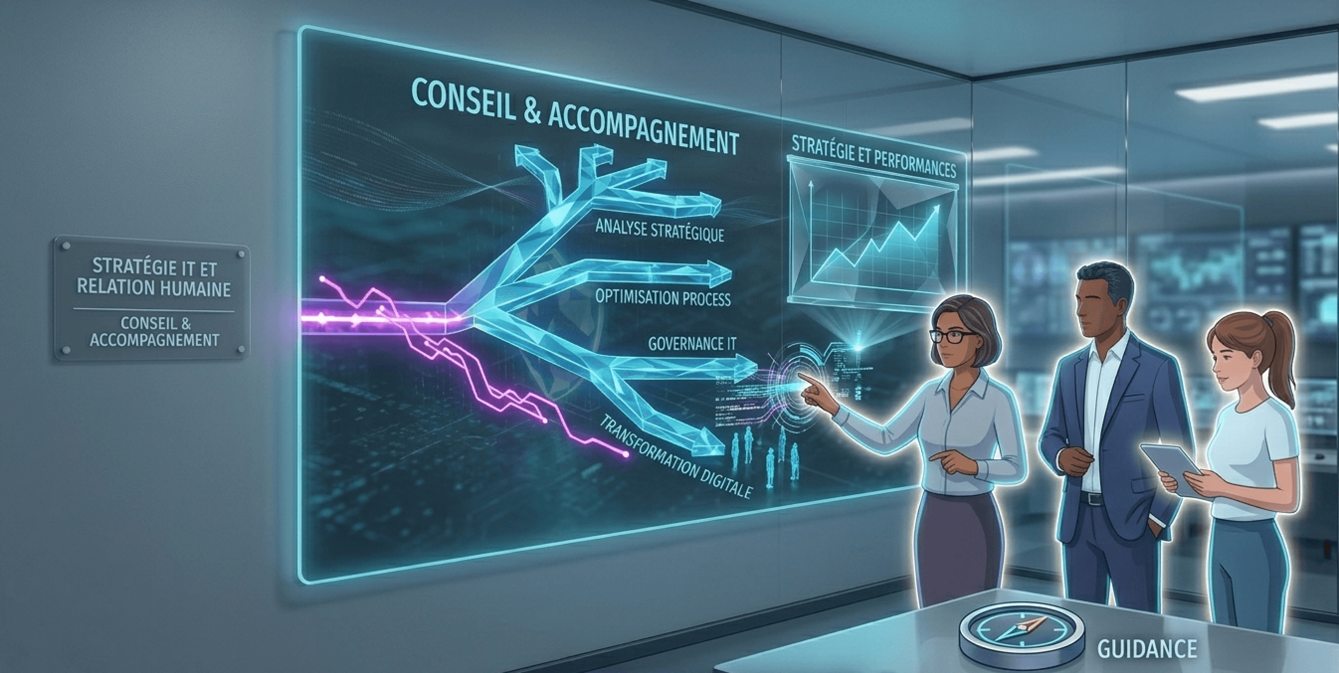 Conseil et accompagnement informatique